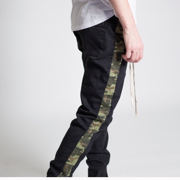 ITCF | Men’s Camouflage Pants Twill W/ Drawstring - Picture 3 of 4
